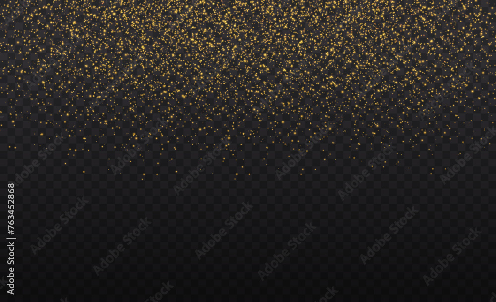 golden light png. Bokeh light lights effect background. Christmas glowing dust background Christmas glowing light bokeh confetti and glitter texture overlay for your design.