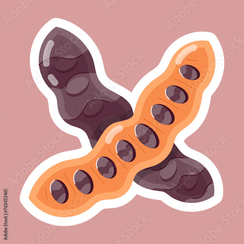 Wallpaper Mural Tropical Food Flat Stickers 
 Torontodigital.ca