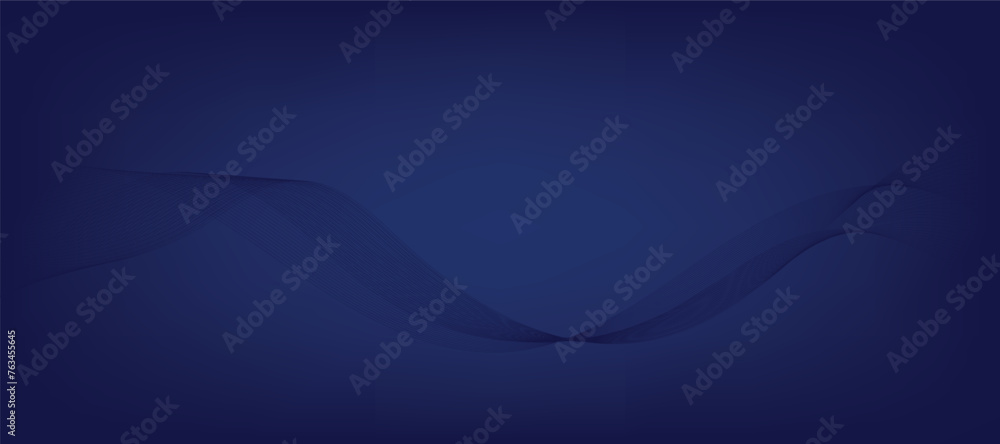 blue abstract background with waves