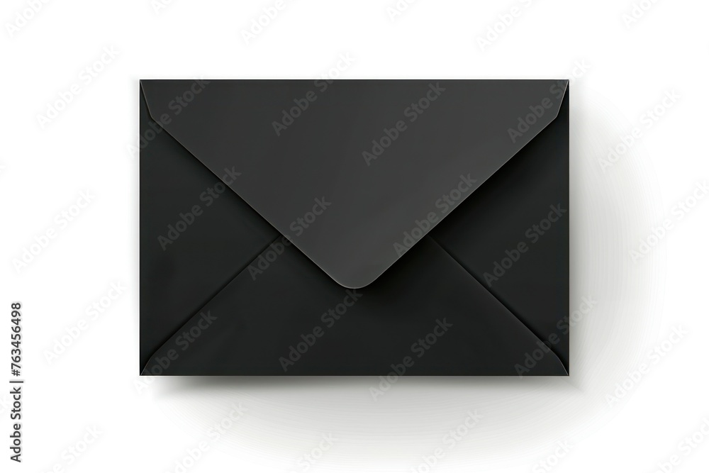 black envelope with black paper black envelope with black paper