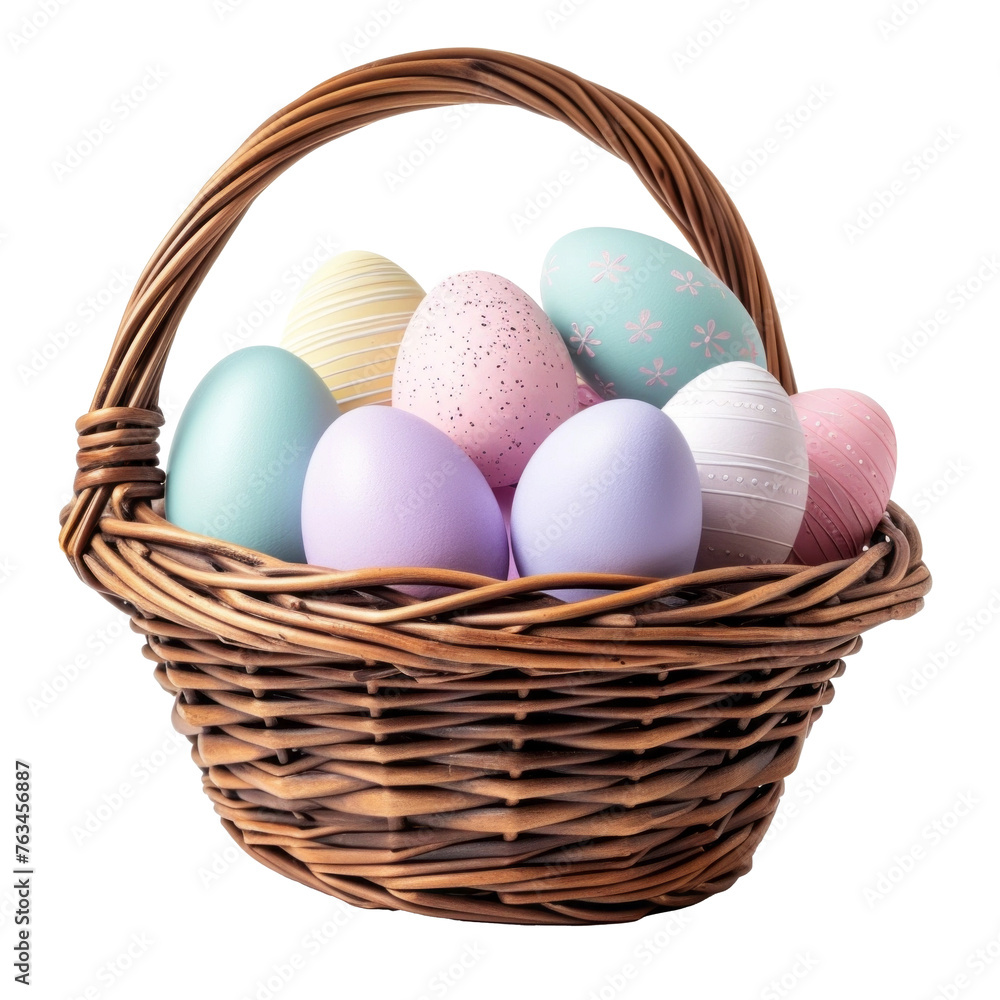 easter eggs in basket, isolated on transparent background, png
easter eggs in basket, isolated on transparent background, png