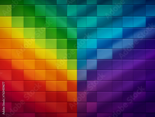 Gay pride month rainbow abstract background. Wallpaper pattern