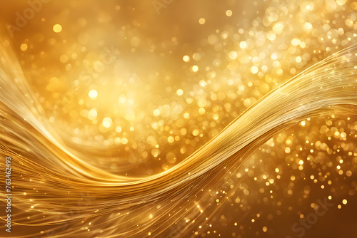 Golden abstract background