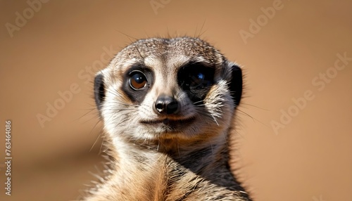 A Meerkat With A Mischievous Glint In Its Eye Upscaled