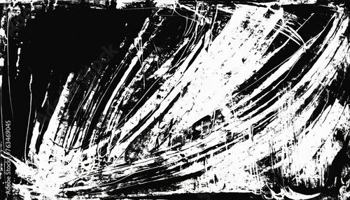 abstract grunge black and white distressed texture background