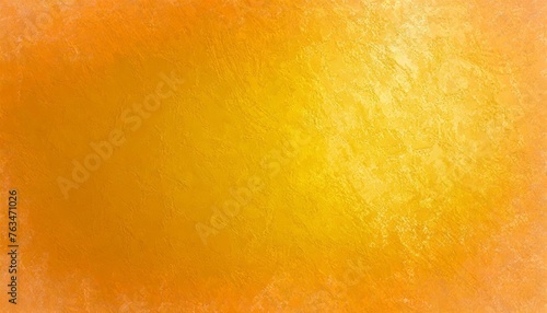 yellow and orange grunge texture cement or concrete wall banner blank background
