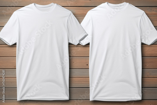 white t shirt on a mannequin