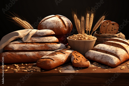 bread and wheat