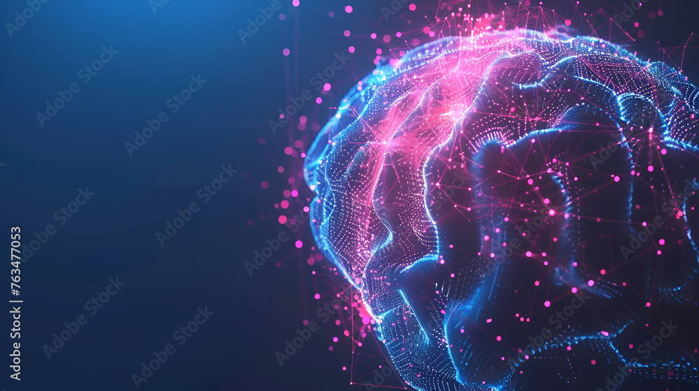 Human brain Artificial Intelligence Background Concept Artificial Intelligence Brain, Generative Ai