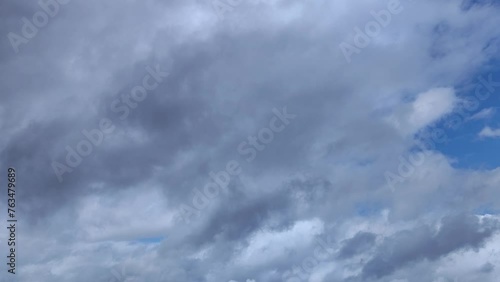 Wallpaper Mural The sky with cumulus clouds becomes darker Torontodigital.ca