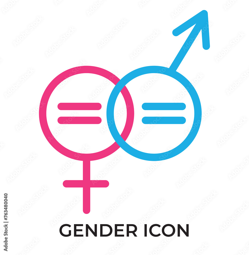 Gender symbol pink, blue and black icon. Female and male gender icon vector set. unisex illustration sign collection. Man and woman symbol on white background in eps 10. Gender symbol pink, blue and black icon. Female and male gender icon vector set. unisex illustration sign collection. Man and woman symbol on white background in eps 10.