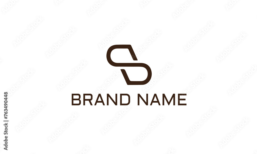 Abstract Initial Letter S Logo. White and Blue Sea Wave Origami Style isolated on Blue Background. Usable for Business and Branding Logos. Flat Vector Logo Design Template Element Abstract Initial Letter S Logo. White and Blue Sea Wave Origami Style isolated on Blue Background. Usable for Business and Branding Logos. Flat Vector Logo Design Template Element