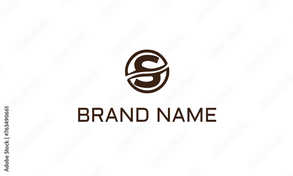 Abstract Initial Letter S Logo. White and Blue Sea Wave Origami Style isolated on Blue Background. Usable for Business and Branding Logos. Flat Vector Logo Design Template Element Abstract Initial Letter S Logo. White and Blue Sea Wave Origami Style isolated on Blue Background. Usable for Business and Branding Logos. Flat Vector Logo Design Template Element