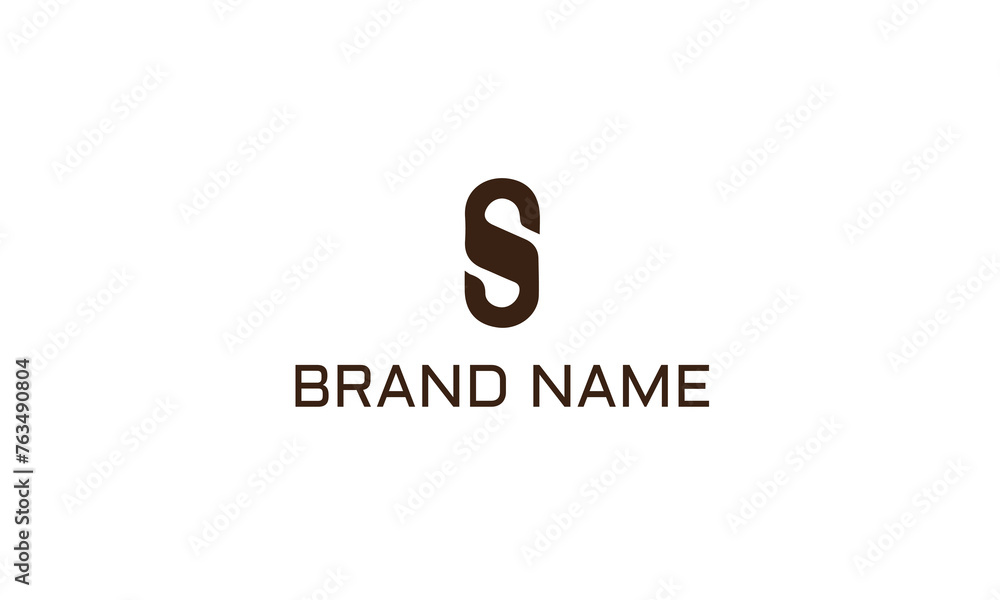 Abstract Initial Letter S Logo. White and Blue Sea Wave Origami Style isolated on Blue Background. Usable for Business and Branding Logos. Flat Vector Logo Design Template Element Abstract Initial Letter S Logo. White and Blue Sea Wave Origami Style isolated on Blue Background. Usable for Business and Branding Logos. Flat Vector Logo Design Template Element