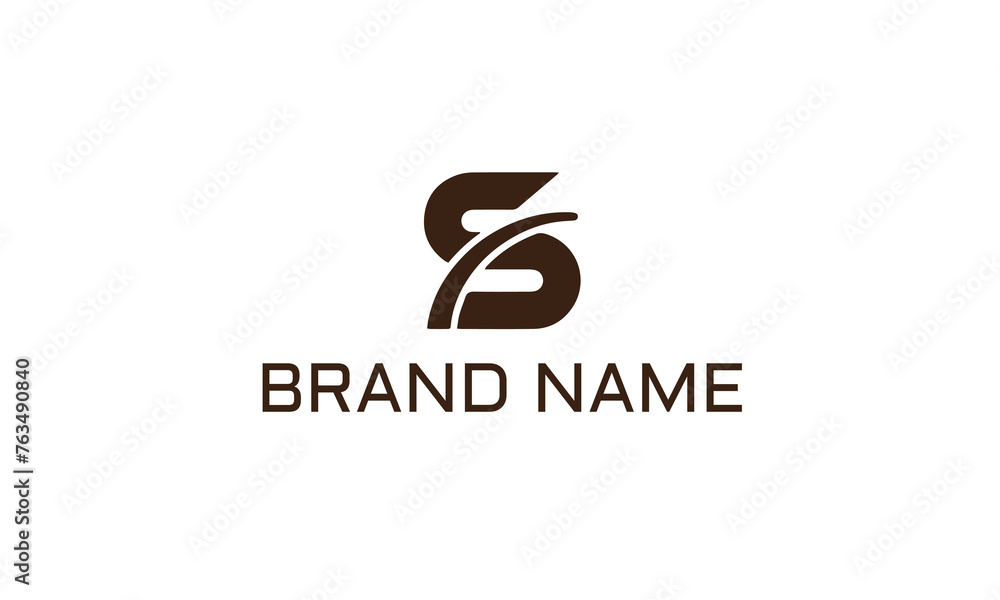 Abstract Initial Letter S Logo. White and Blue Sea Wave Origami Style isolated on Blue Background. Usable for Business and Branding Logos. Flat Vector Logo Design Template Element Abstract Initial Letter S Logo. White and Blue Sea Wave Origami Style isolated on Blue Background. Usable for Business and Branding Logos. Flat Vector Logo Design Template Element