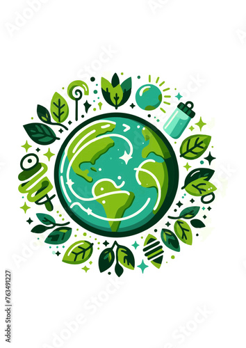 green planet earth