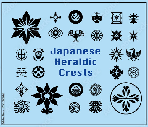 Japanese Heraldic Crests