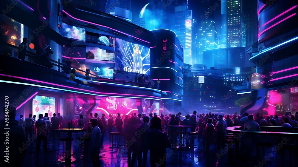 Neon Nights: Exploring the Cyberpunk Nightclub Scene
