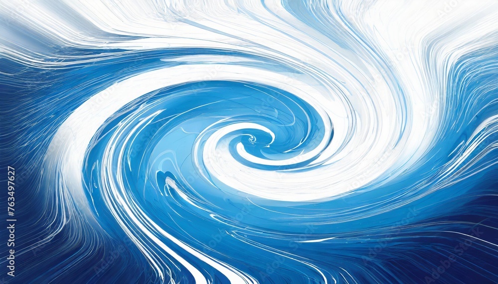 swirling white and blue background