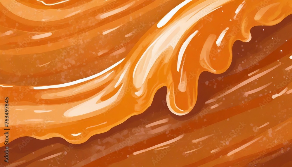 caramel background texture sweet melted sugar backdrop - obrazy, fototapety, plakaty 