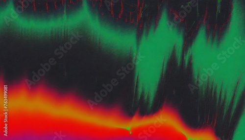 abstract gradient with thermal heatmap effect and grain texture futuristic background