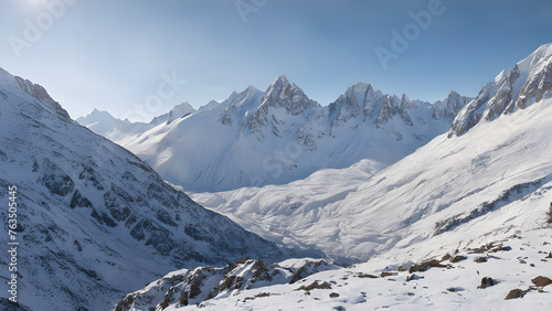 mountains in winter © Antonio