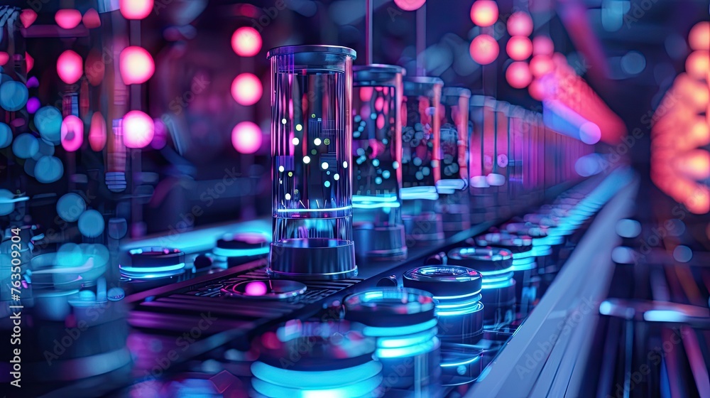 A neon-accented, digital twin technology for simulating biological systems A neon-accented, digital twin technology for simulating biological systems