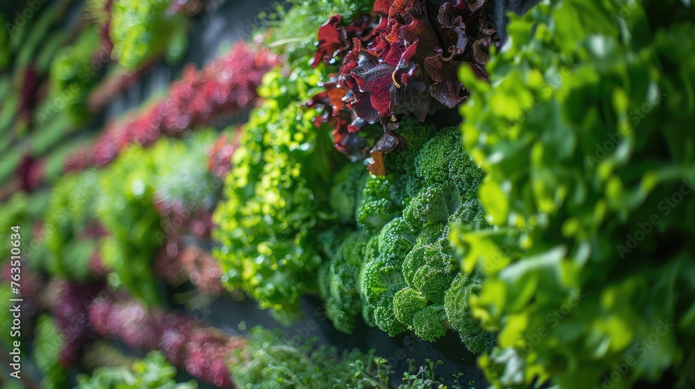 An automated vertical farming system producing fresh produce year-round