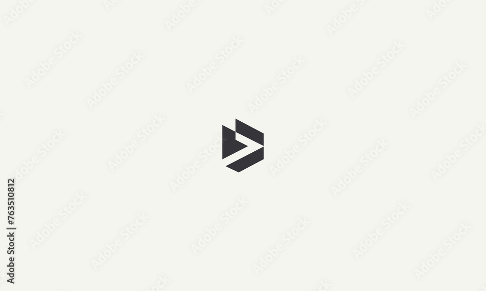 initial letter D simple monogram logo design vector illustration initial letter D simple monogram logo design vector illustration