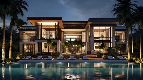Unveiling a Mesmerizing Contemporary Villa: Elegance Redefined