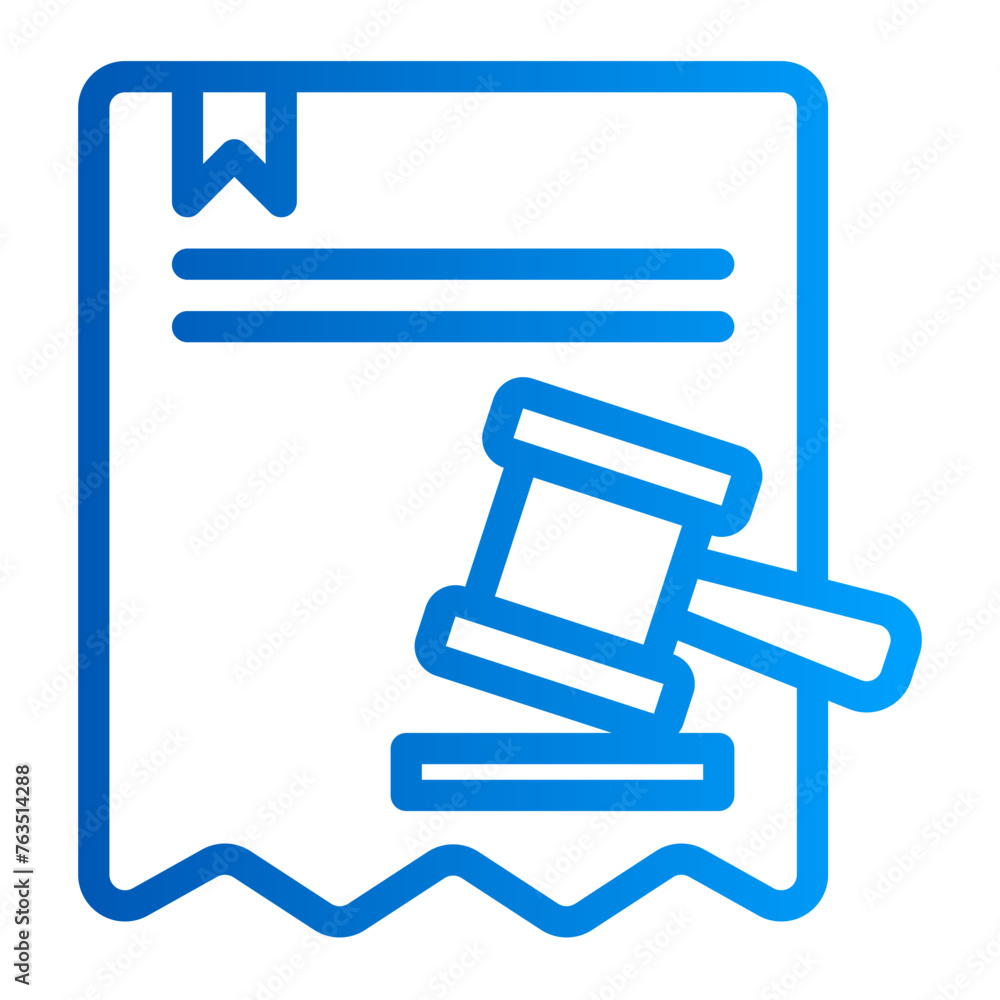 This is the Legal Document icon from the Accounting icon collection with an outline gradient style
This is the Legal Document icon from the Accounting icon collection with an outline gradient style