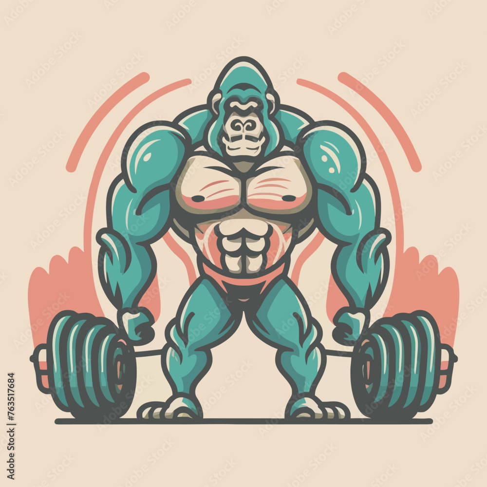 red white black modern style minimalist lines of a strong muscle pose strong body builder anatomy man at gym with bundle Doing exercises in all body positions using different gym equipment red white black modern style minimalist lines of a strong muscle pose strong body builder anatomy man at gym with bundle Doing exercises in all body positions using different gym equipment