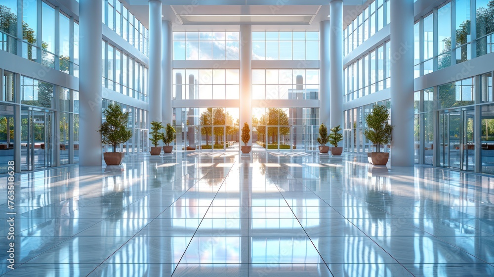 Luxury architecture of large business conference center Stock ...