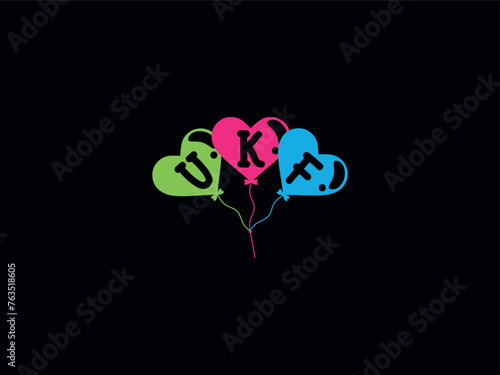 Alphabet UKF Balloons Logo For Your Business