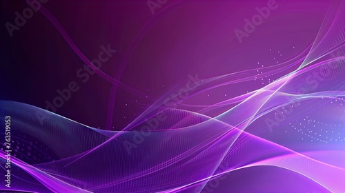 abstract purple backdrop, wallpaper presentation wave design with copy space