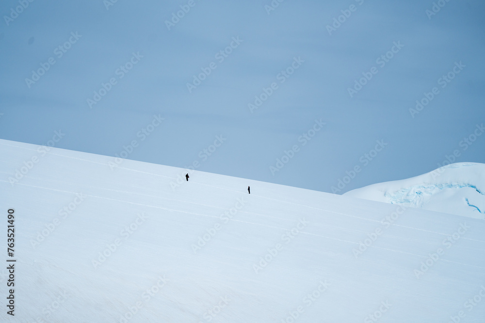 Minimal snowy landscapes from Antarctica 