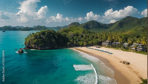 beautiful beach in Thailand leisure © tanya78