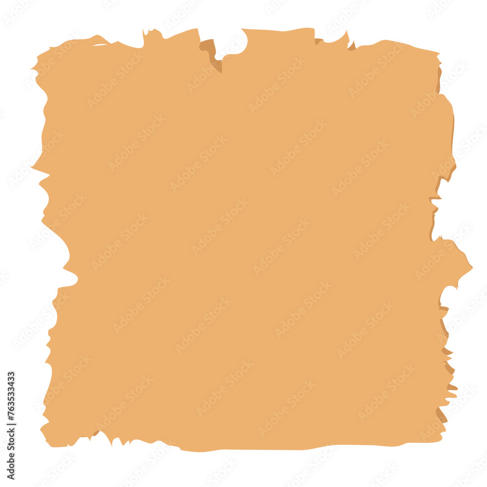 Torn paper edges square shape vector 10 eps Torn paper edges square shape vector 10 eps