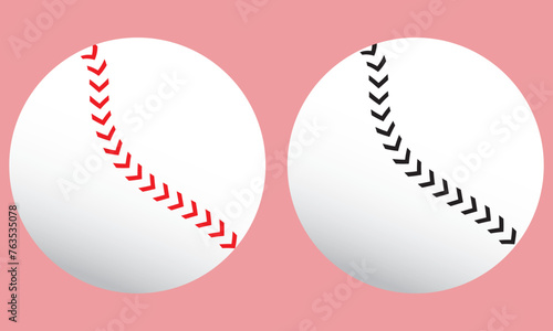 Baseball Ball icon Vector illustration