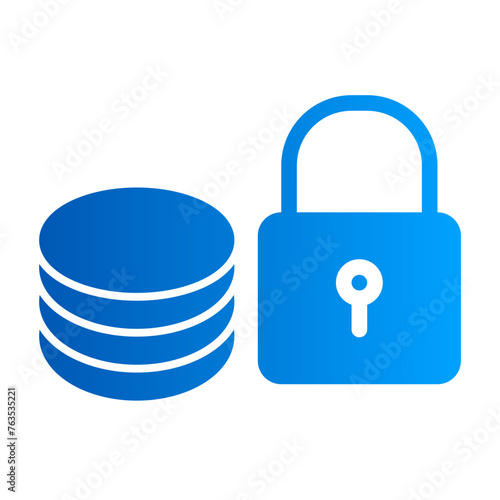 This is the Protection icon from the Accounting icon collection with an solid gradient style
