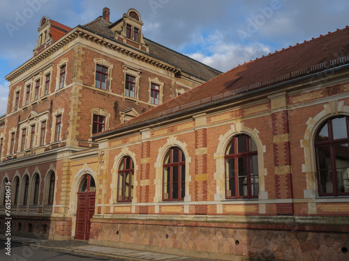 Die Stadt Grimma in Sachsen