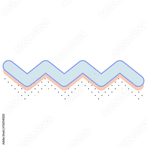 Geometric And Halftone Object