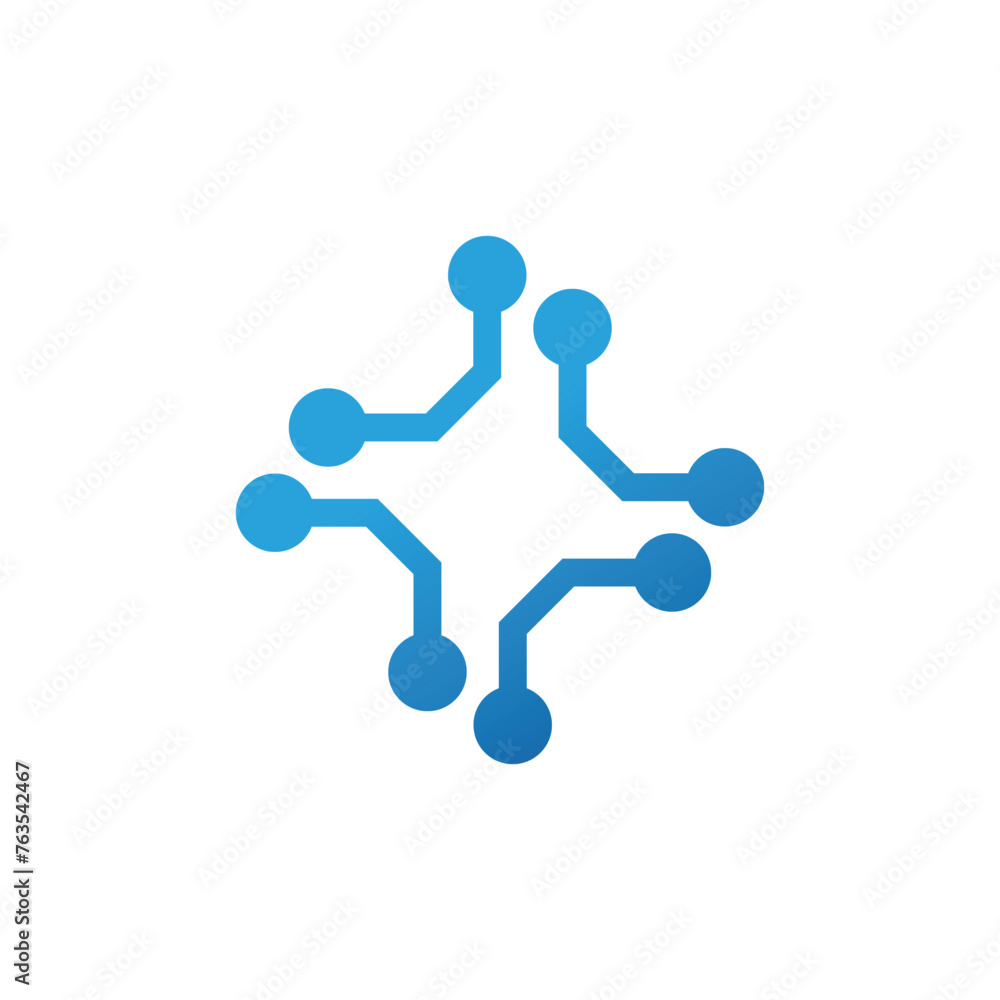Circuit logo vector element symbol and design Circuit logo vector element symbol and design