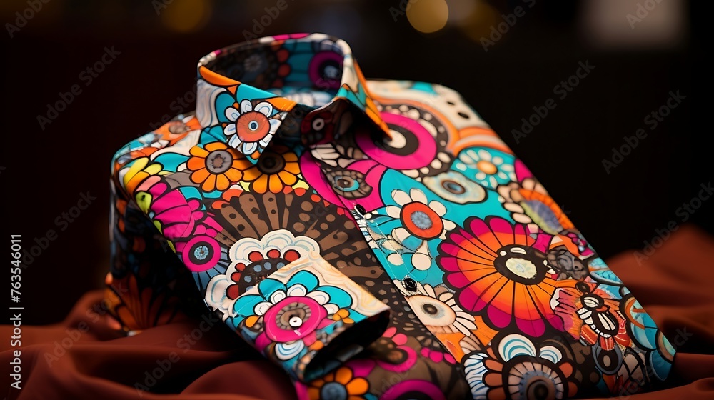 Floral Finesse: Dynamic Shirt Print Featuring Florals
Floral Finesse: Dynamic Shirt Print Featuring Florals
