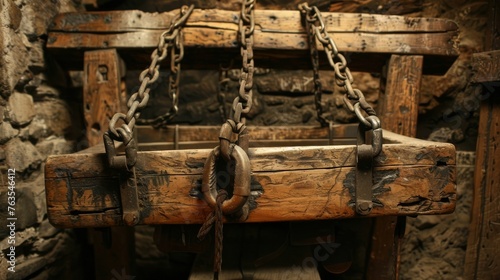 A detailed examination of ancient medieval and inquisition torture instruments, revealing the harsh and cruel methods of punishment used in the past photo