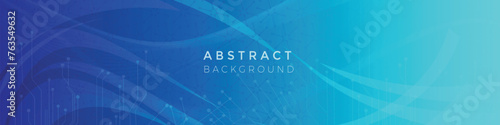 Business Abstract Gradient shape with LinkedIn banner Social media timeline abstract template