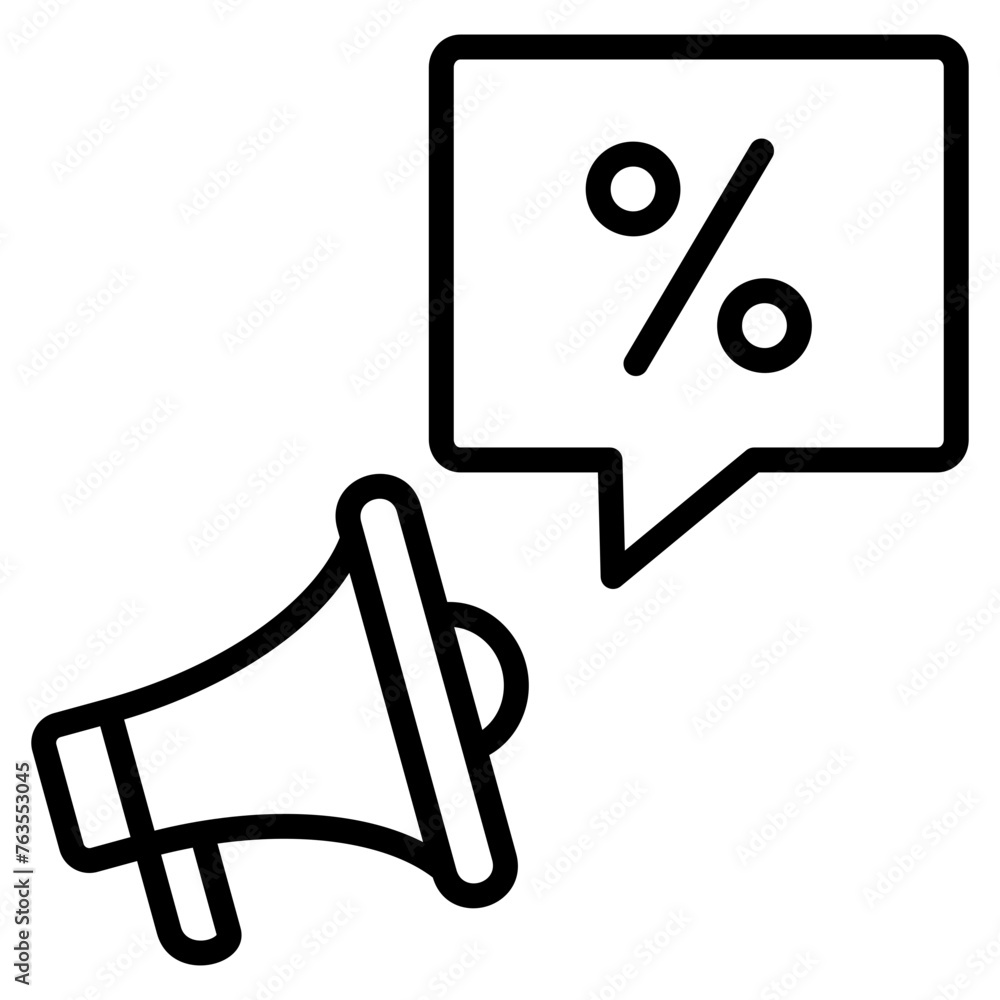 Promotions Icon Element For Design