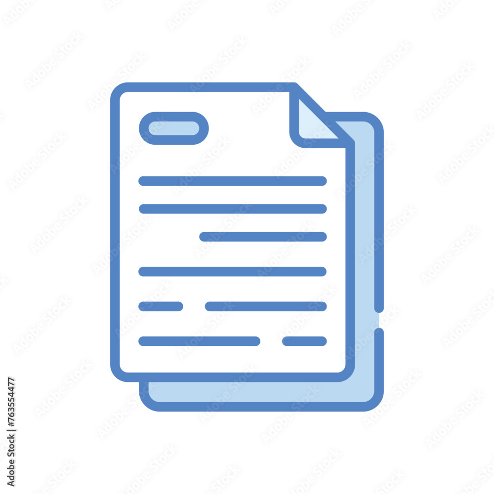 Document icon design vector illustration Document icon design vector illustration