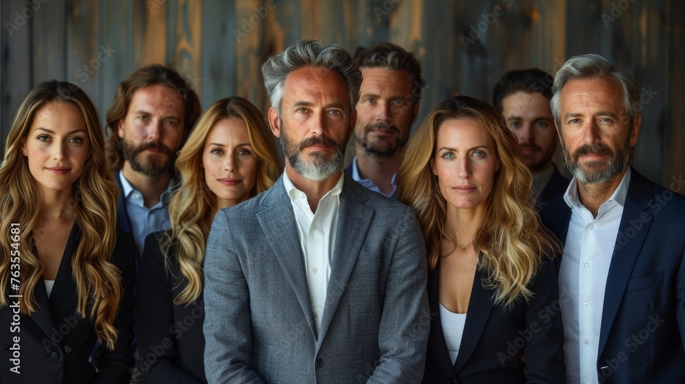 Professional Business Team: Diverse Poses and Engaging Expressions Generative AI Professional Business Team: Diverse Poses and Engaging Expressions Generative AI