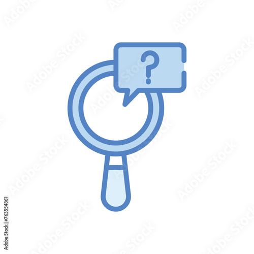 Magnifying Glass Monetization  icon design